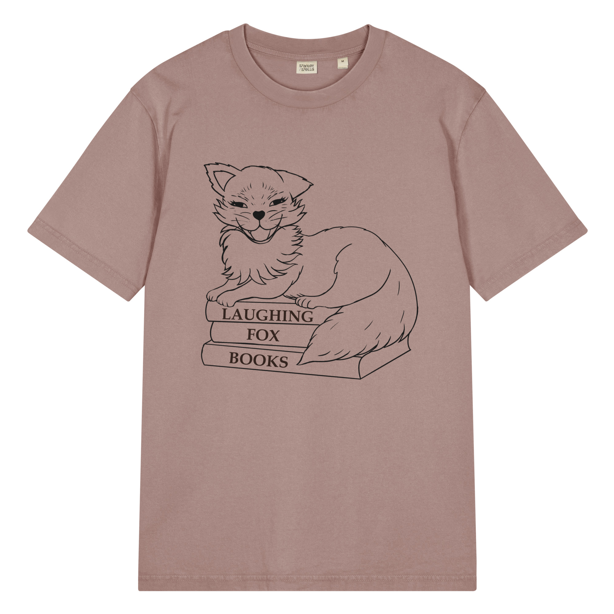 Vintage Laughing Fox Organic T-shirt - Image 3
