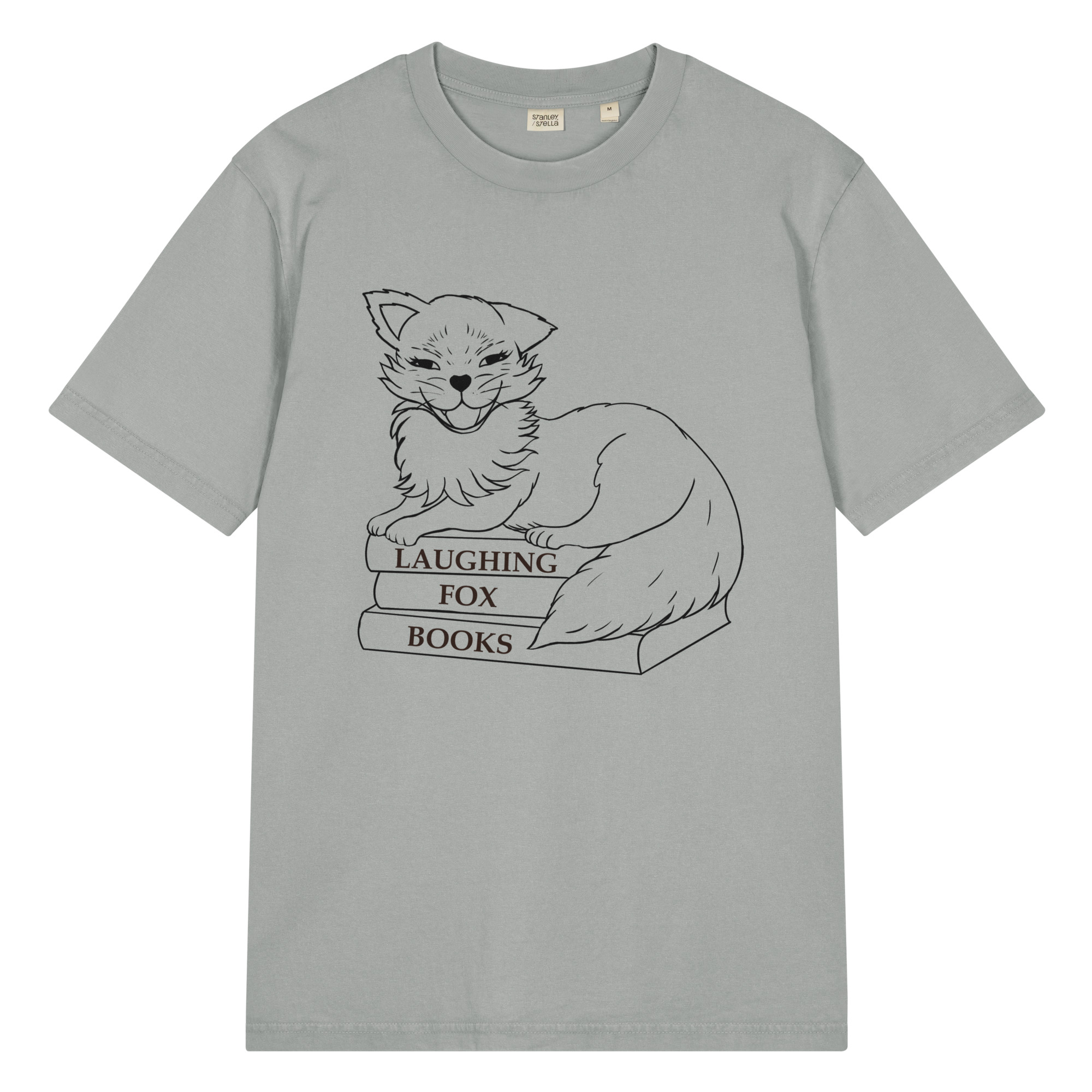 Vintage Laughing Fox Organic T-shirt - Image 4