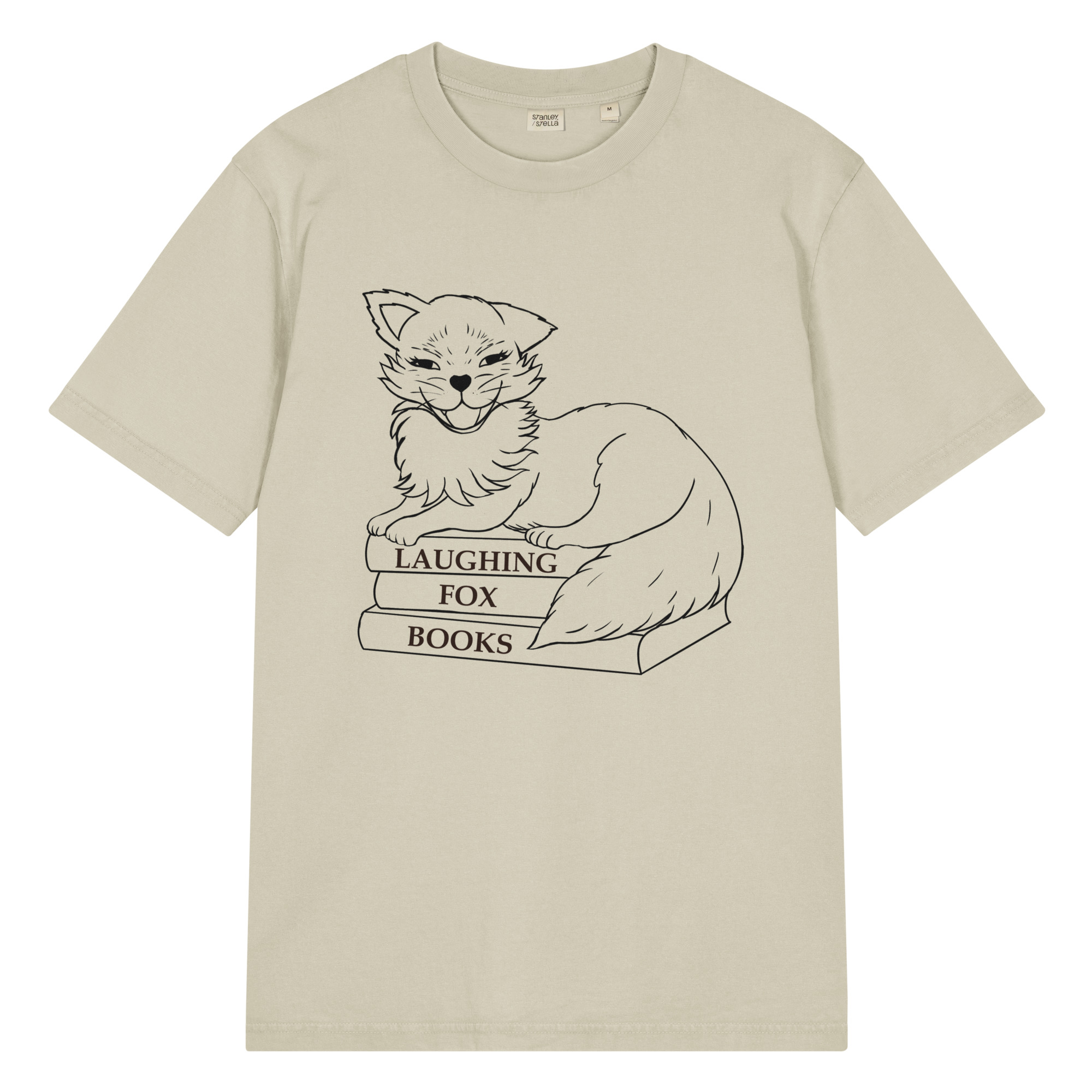Vintage Laughing Fox Organic T-shirt - Image 5