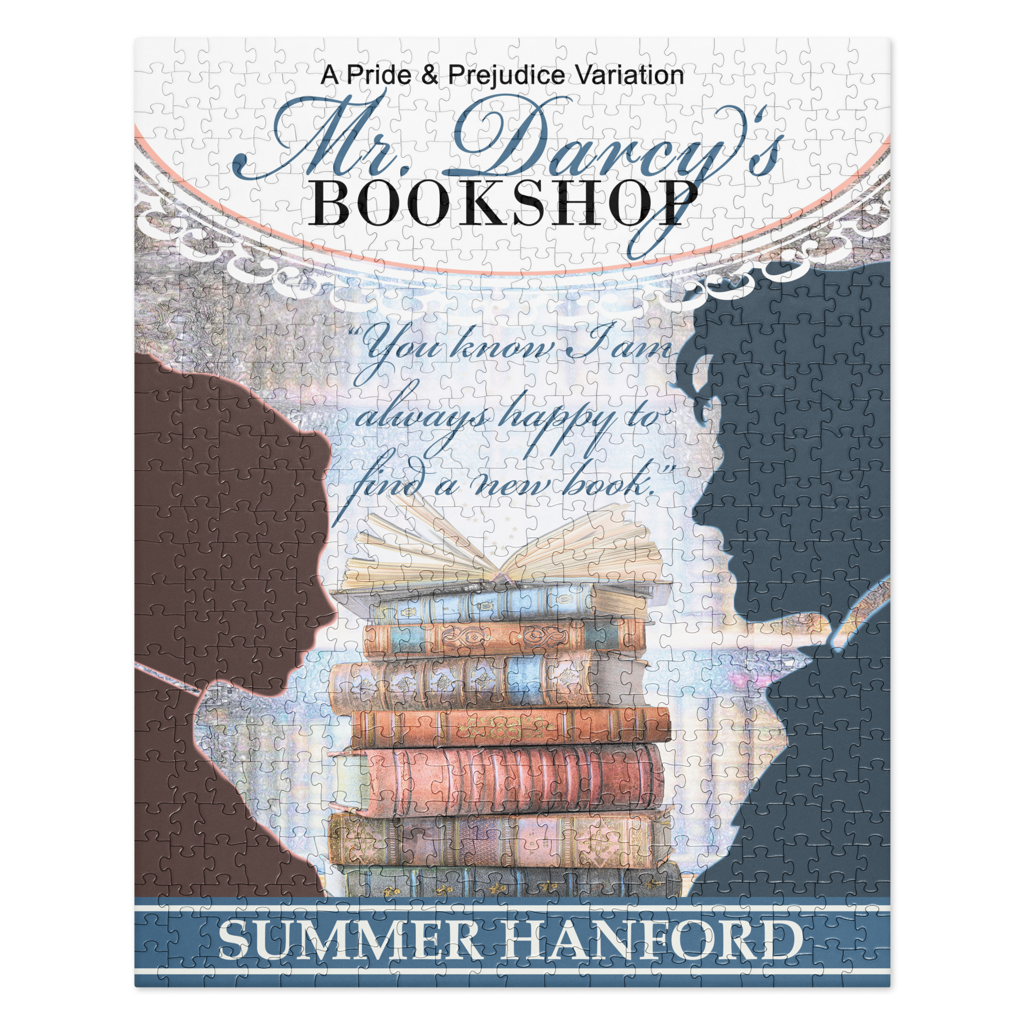 Mr. Darcy's Bookshop Favorite Quote Puzzle